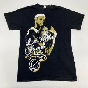 Lebron James 6 T Shirt Mens mall Short Sleeve Black Crew Neck Cotton